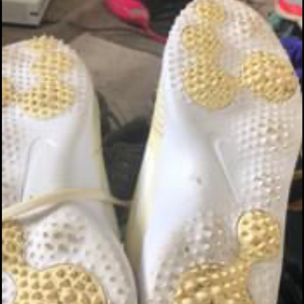 Two pair of nikes harder worn
